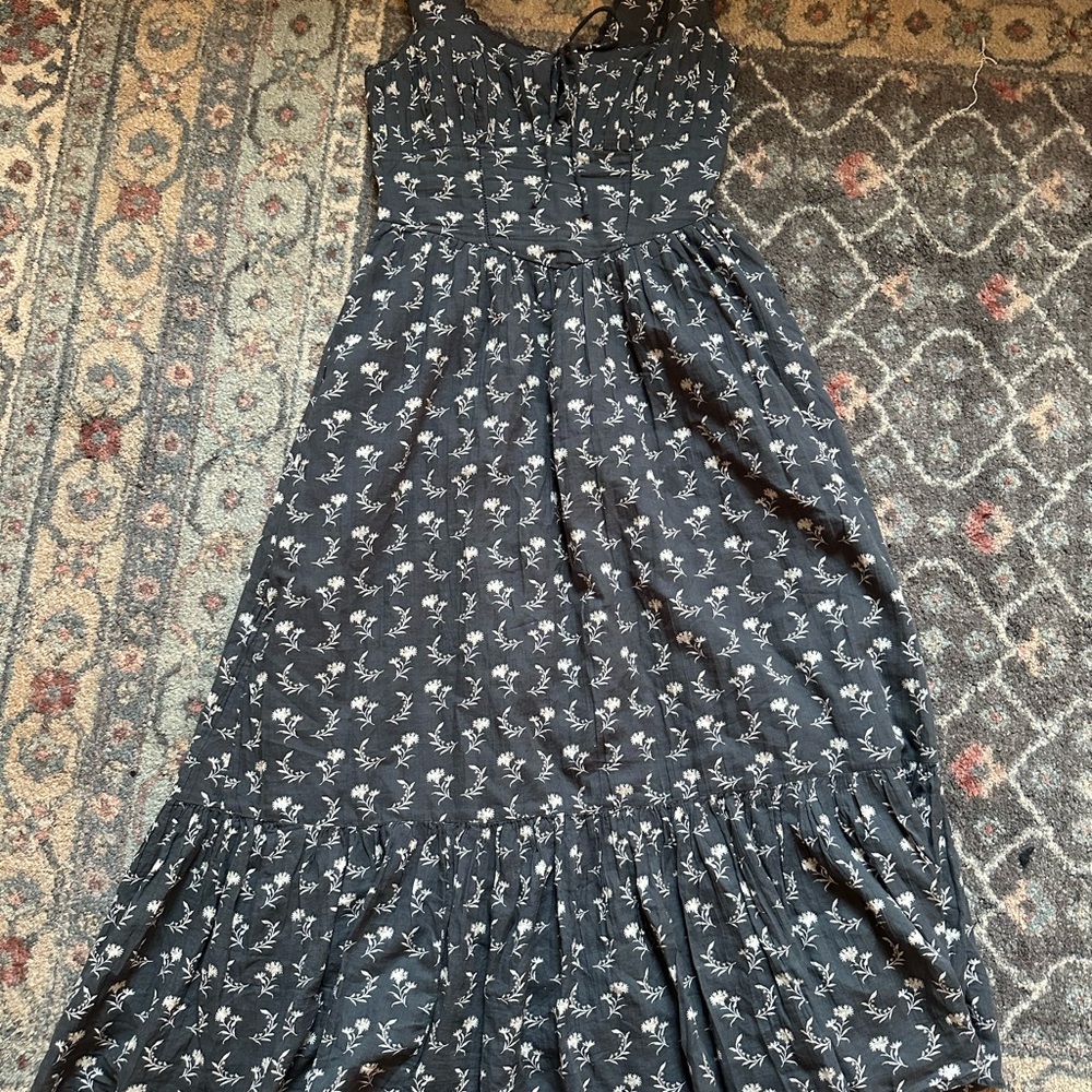 AE corset midi dress 100% cotton